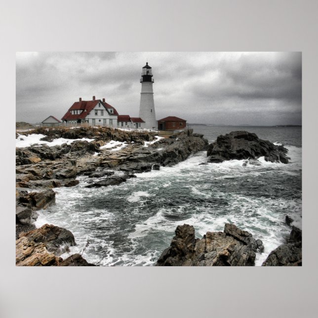 Portland Head Lighthouse - Poster (Front)