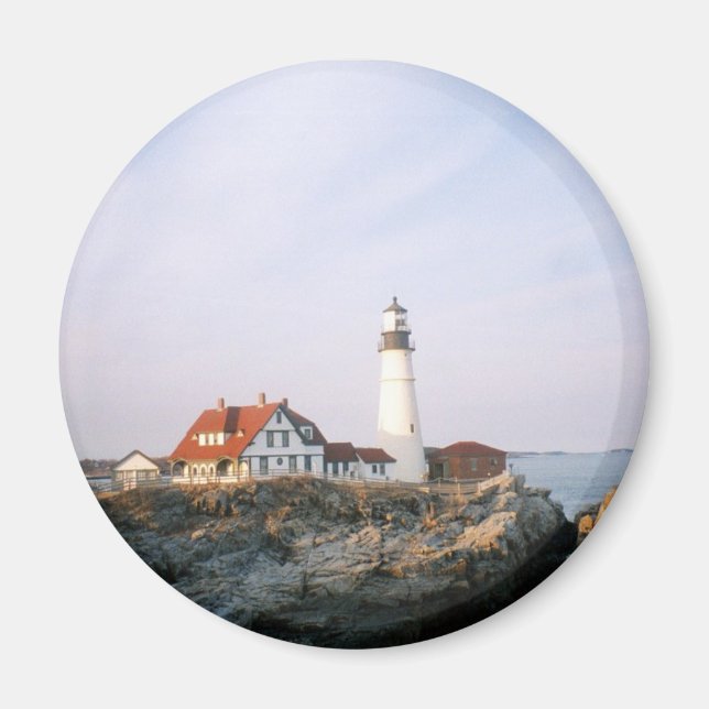 Portland Headlight Lighthouse in Maine Magnet (Front)