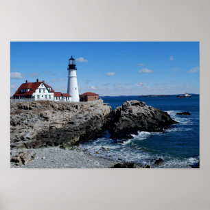 Portland Headlight Poster - 1