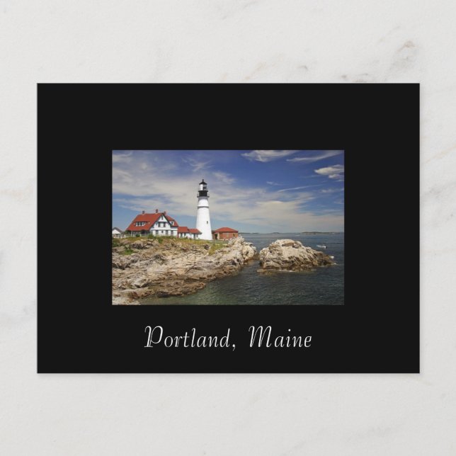 Portland, Maine Postcard (Front)