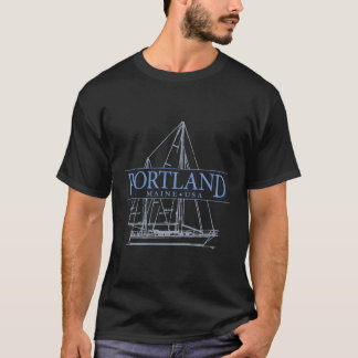 Portland Maine Sailing T-Shirt