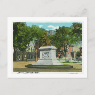 Portland, MaineOverhead View of Portland Postcard