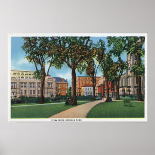 Portland, MaineScenic View from Lincoln Park Poster