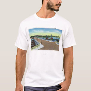 Portland, MaineView of the Portland Bridge T-Shirt