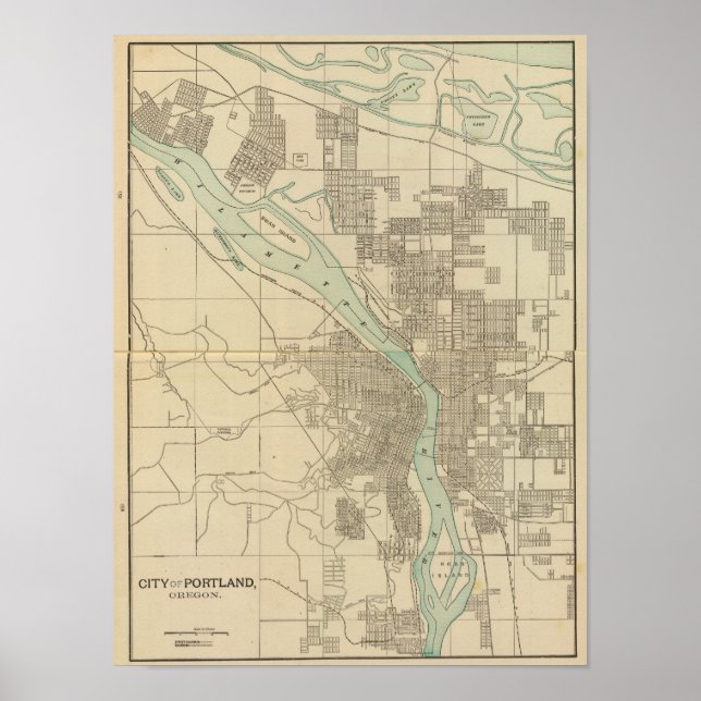 Portland, Or Poster (Front)