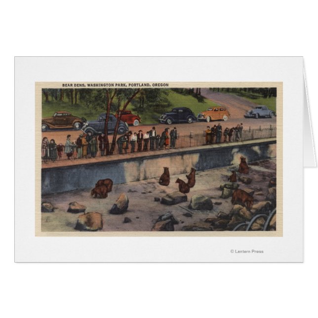 Portland, ORBear Dens in Washington Park (Front Horizontal)