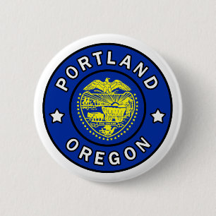 Portland Oregon 6 Cm Round Badge