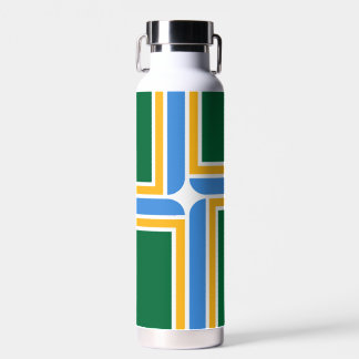 Portland (Oregon) city flag Water Bottle