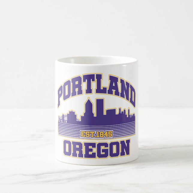 Portland,Oregon Coffee Mug (Center)