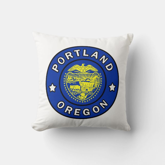 Portland Oregon Cushion (Front)