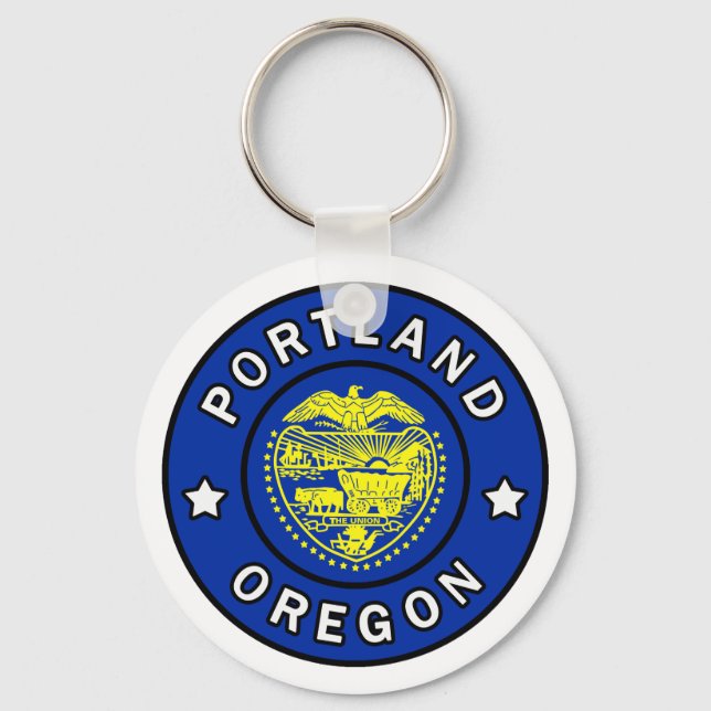 Portland Oregon Key Ring (Front)