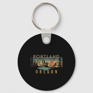 Portland Oregon Key Ring