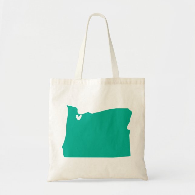 Portland, Oregon Love Tote Bag (Front)