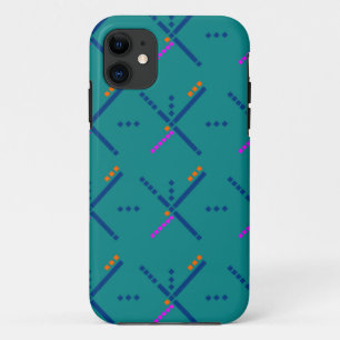Portland Oregon PDX Airport Carpet iPhone 11 Case