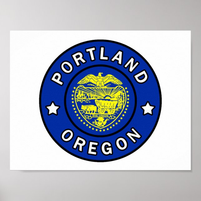 Portland Oregon Poster (Front)