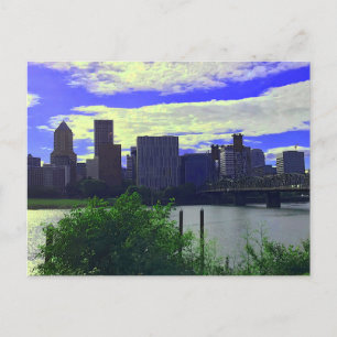 Portland, Oregon Skyline #2 Postcard 