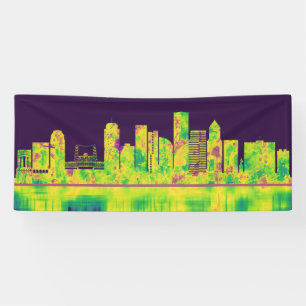 Portland Oregon Skyline Banner