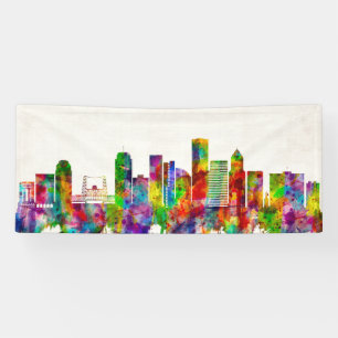 Portland Oregon Skyline Banner