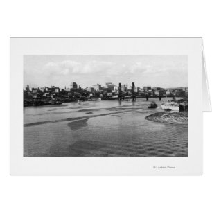 Portland, Oregon Skyline from Willamette River