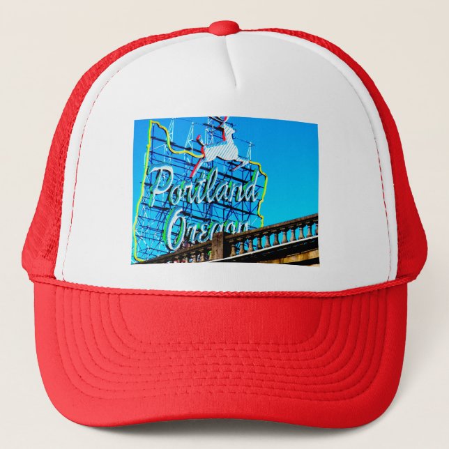 PORTLAND,  OREGON Trucker Hat (Front)