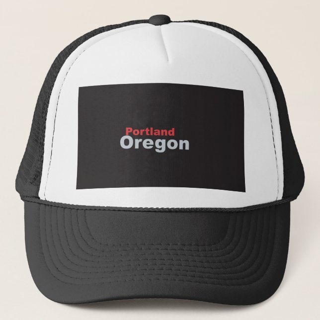 Portland, Oregon Trucker Hat (Front)