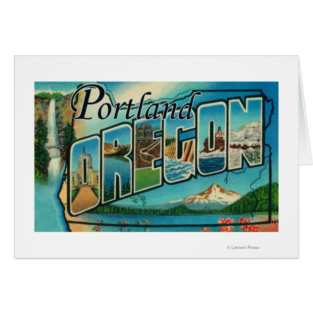 Portland, OregonLarge Letter Scenes 2 (Front Horizontal)