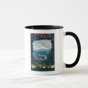 Portland, OregonRose Garden Scene Mug