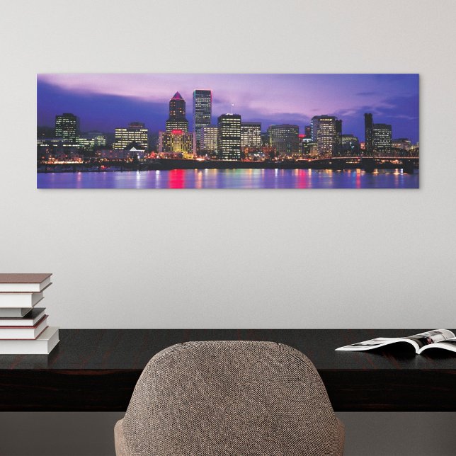 Portland Skyline Canvas Print (Creator Uploaded)