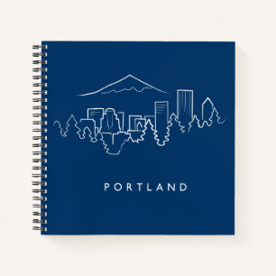 Portland Skyline Notebook