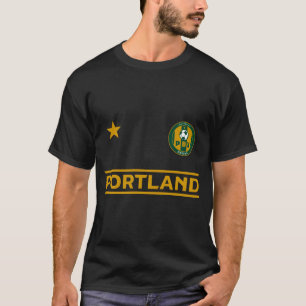 Portland Soccer Jersey Mini Badge Original T-Shirt