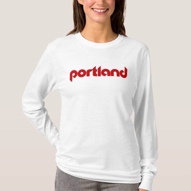 Portland - Trailblazers Basketball T-Shirt (Front)