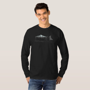 Portland Urban Coyote Project Dark Long-sleeved T-Shirt
