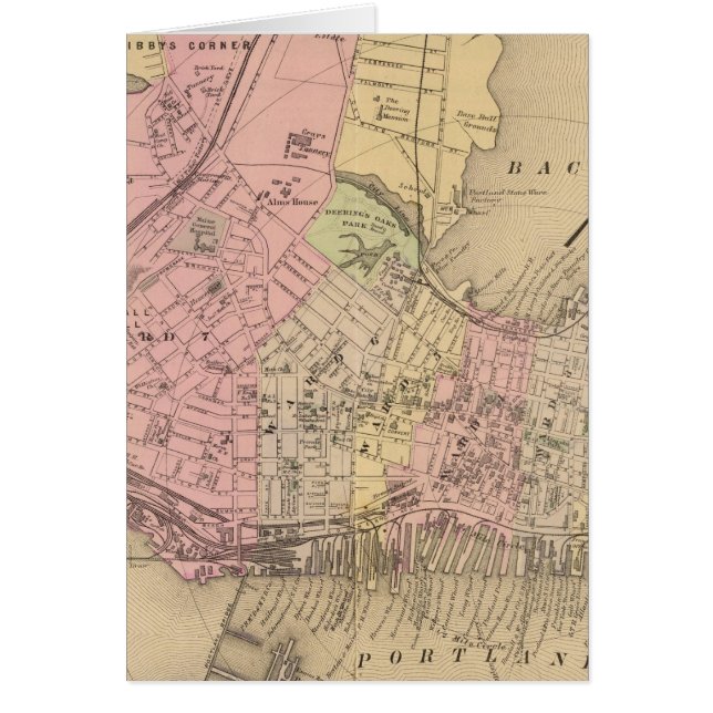 Portland & vicinity, Maine (Front)