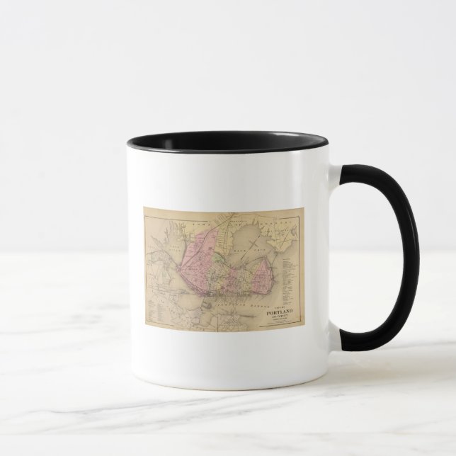 Portland & vicinity, Maine Mug (Right)