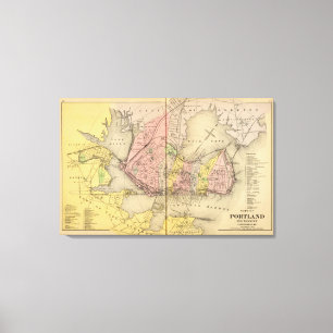Portland & vicinity, Me Canvas Print