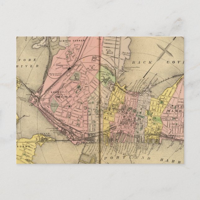 Portland & vicinity, Me Postcard (Front)