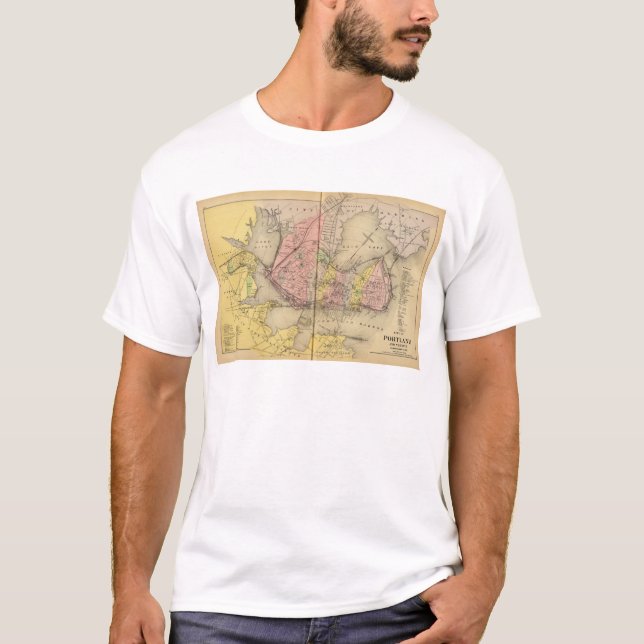 Portland & vicinity, Me T-Shirt (Front)