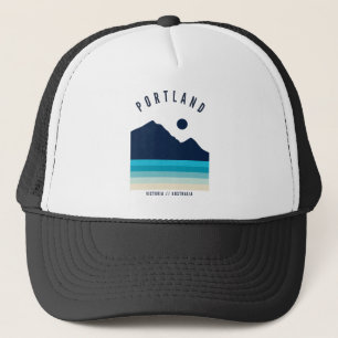 Portland Victoria Australia Retro Vintage Beach Trucker Hat