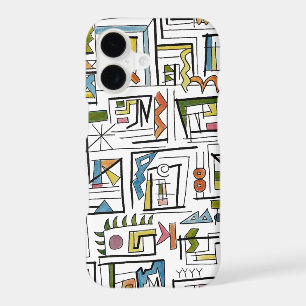 Portland-Whimsical Abstract Geometric Art
