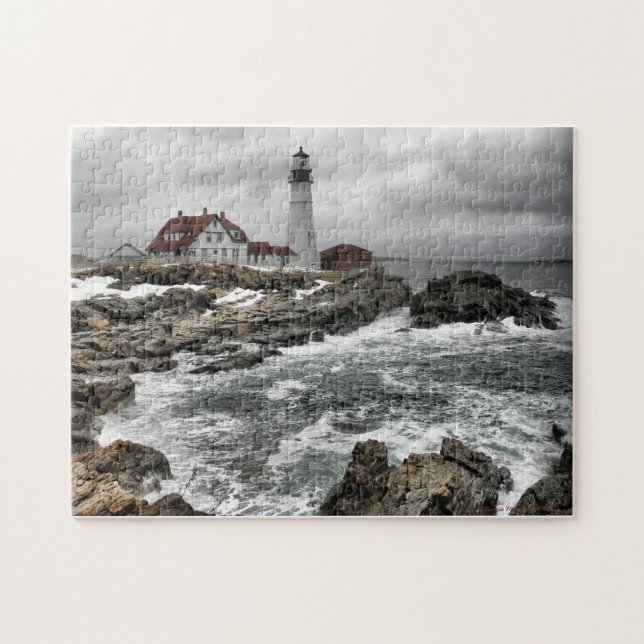 Portlandhead Lighthouse Puzzle (Horizontal)