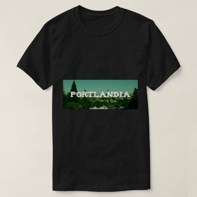 portlandia logo  Sticker T-Shirt (Design Front)