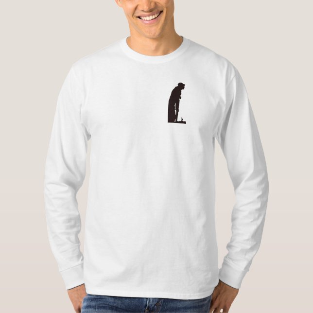Portman Longshoreman Long-sleeve Henley T-Shirt (Front)
