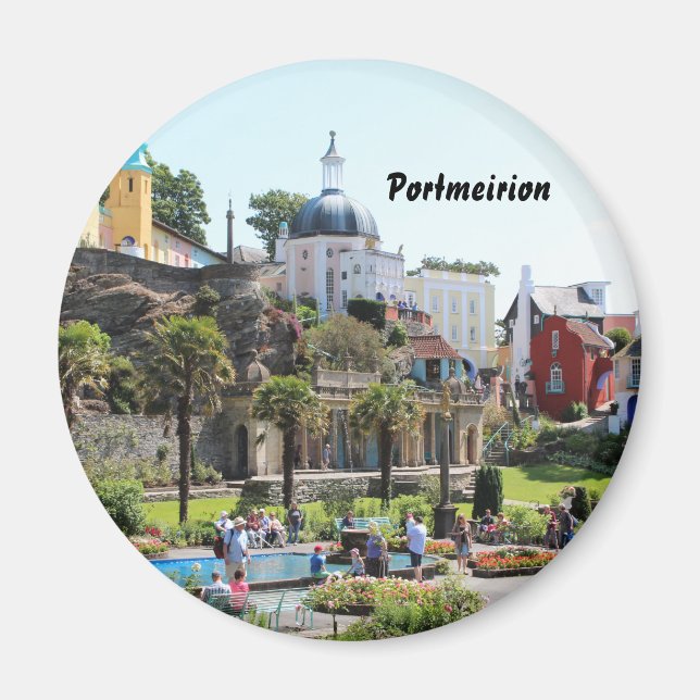 Portmeirion Center View Magnet (Front)