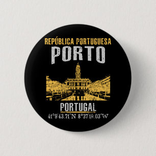 Porto 6 Cm Round Badge