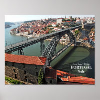Porto bridge over Douro River, Portugal