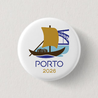Porto Portugal 2026 International Convention Pin
