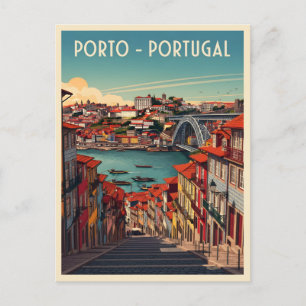 Porto, Portugal – City & River Postcard