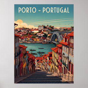 Porto, Portugal – City & River Poster