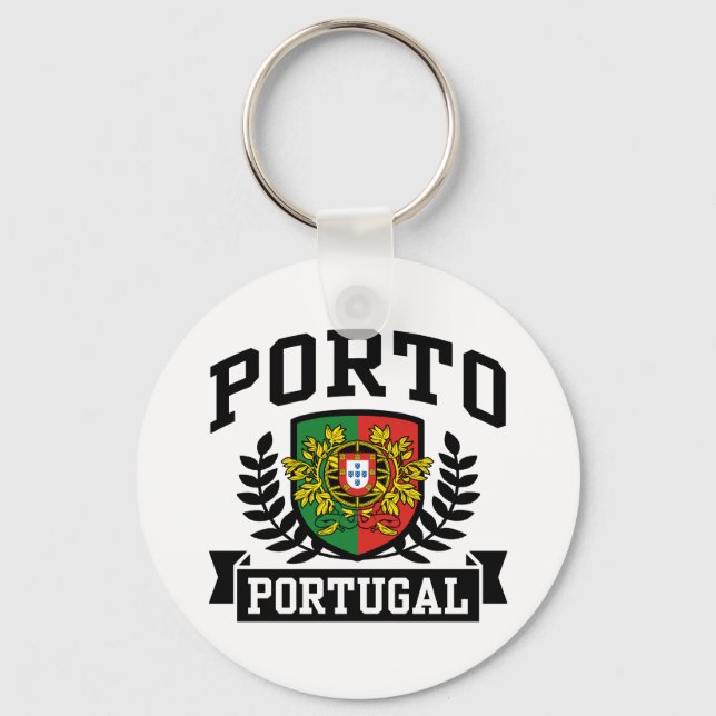 Porto Portugal Key Ring (Front)