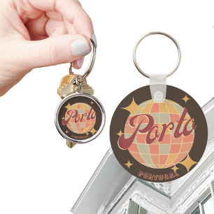 Porto Portugal Retro accessory souvenir Key Ring
